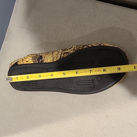 Bioworld Harry Potter Marauder's Map Shoes Sz. S (6/7) - Picture 9 of 9